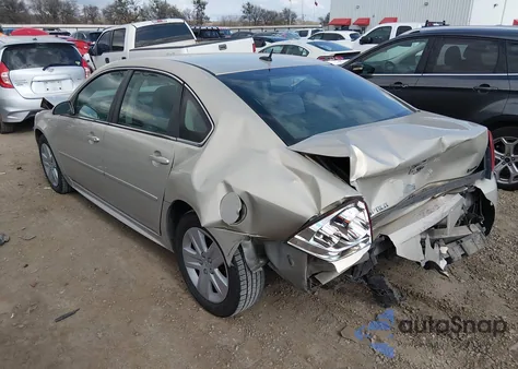 2011 Chevrolet Impala Ls z USA, uszkodzony, nr VIN 2G1WA5EK4B1184468